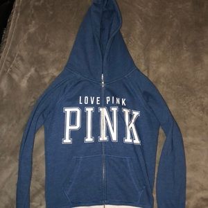 Pink hoodie